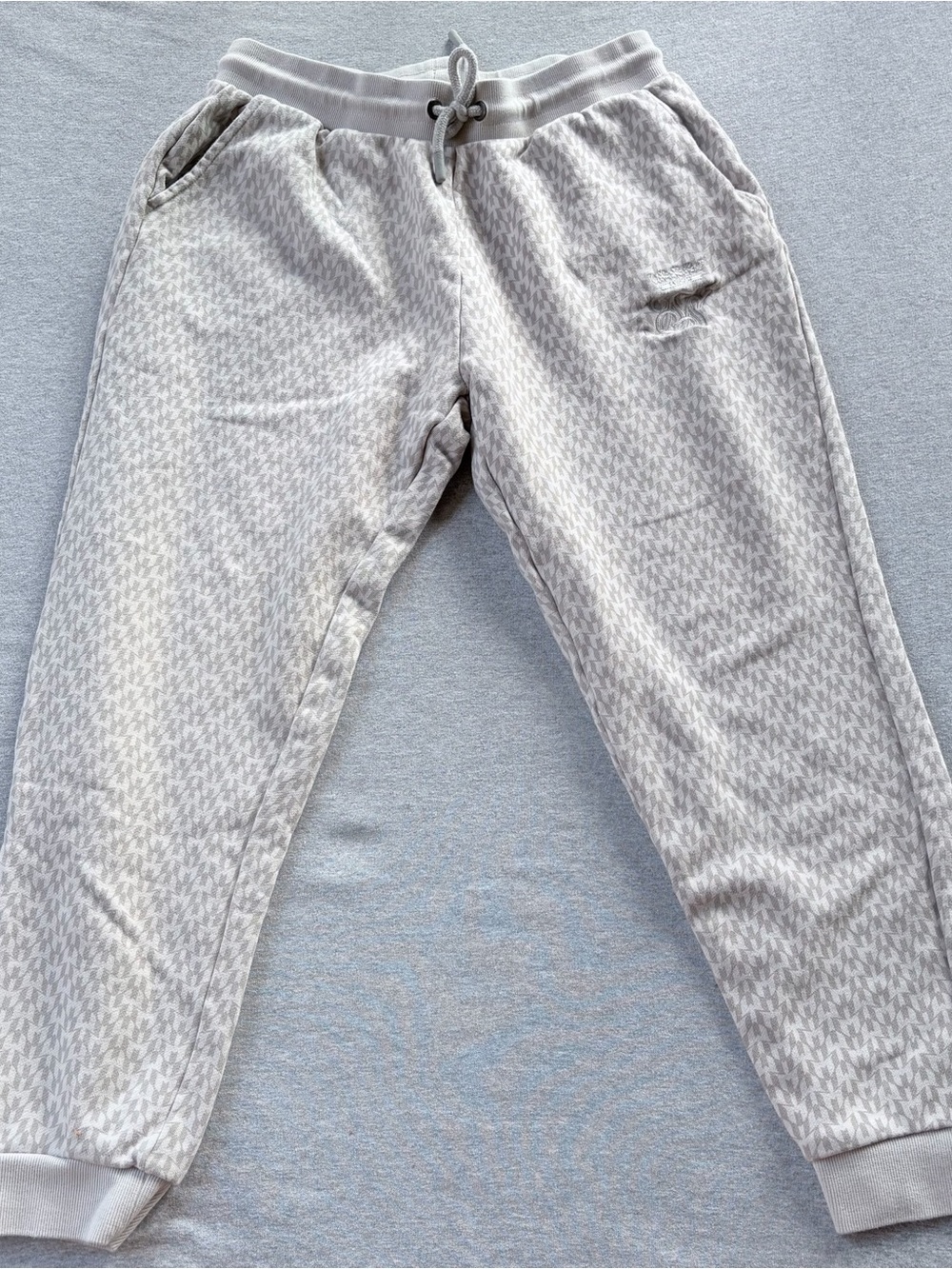 Lionel Messi Collection Mens L Heather Gray Pocket Jogger Drawstring Sweatpants